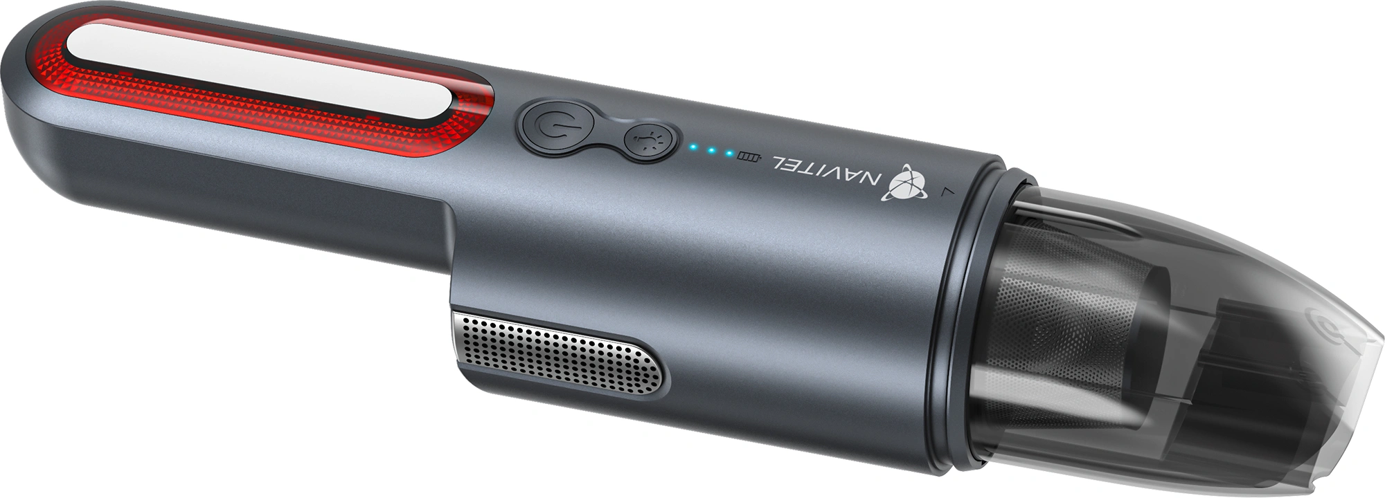 Пылесос Автомобильный Navitel CL100 серый/серый 100Вт — миниатюра 3