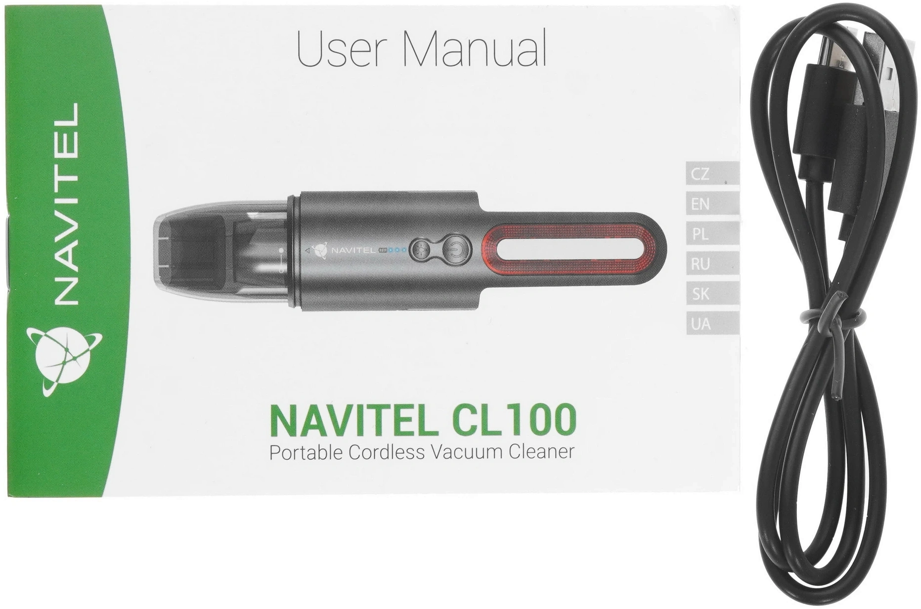 Пылесос Автомобильный Navitel CL100 серый/серый 100Вт — миниатюра 10
