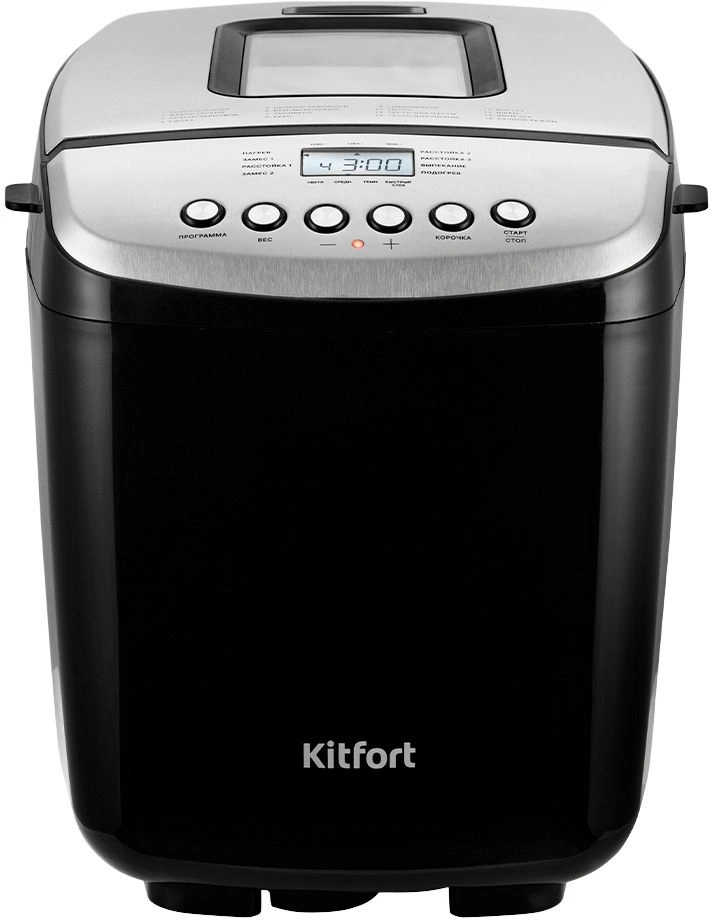 Хлебопечь Kitfort КТ-309 850Вт черный — миниатюра 5