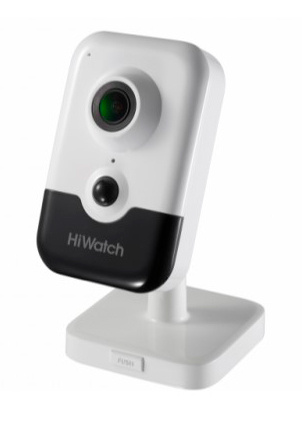 Камера видеонаблюдения IP HiWatch DS-I214W(C)(4mm) Wi-Fi 4-4мм цв. корп.:белый — фото 1