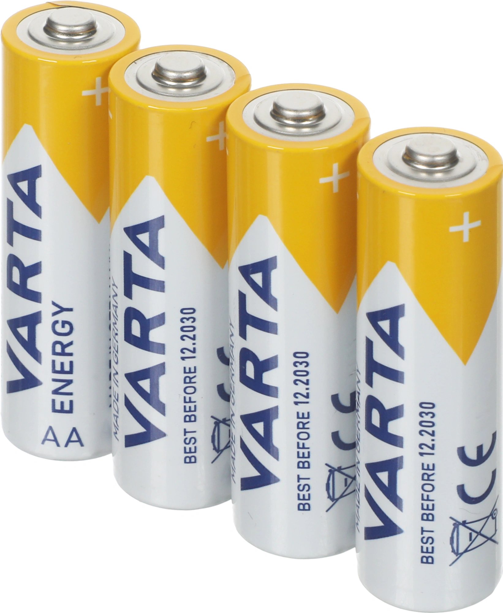 Батарея Varta Energy LR6 BL4 Alkaline AA (4шт) блистер — миниатюра 4
