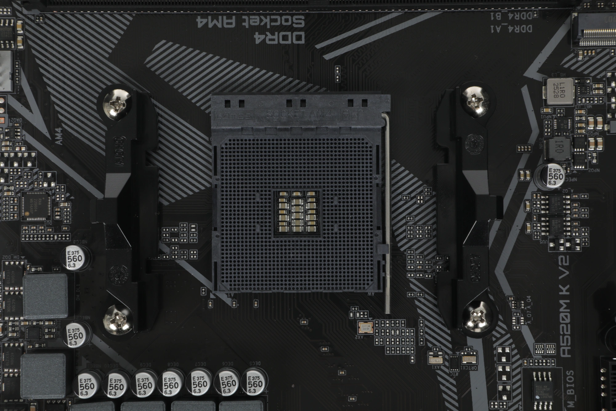 Материнская плата Gigabyte A520M K V2 Soc-AM4 AMD A520 2xDDR4 mATX AC`97 8ch(7.1) GbLAN RAID+VGA+HDMI — миниатюра 8