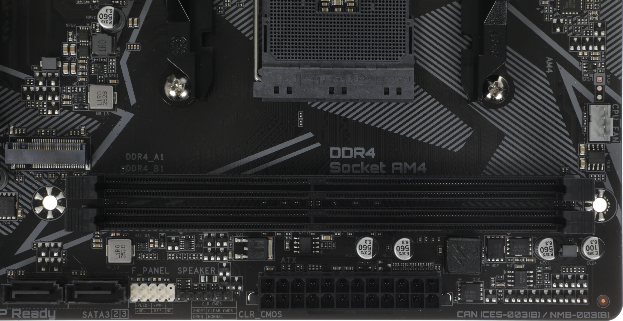 Материнская плата Gigabyte A520M K V2 Soc-AM4 AMD A520 2xDDR4 mATX AC`97 8ch(7.1) GbLAN RAID+VGA+HDMI — миниатюра 12
