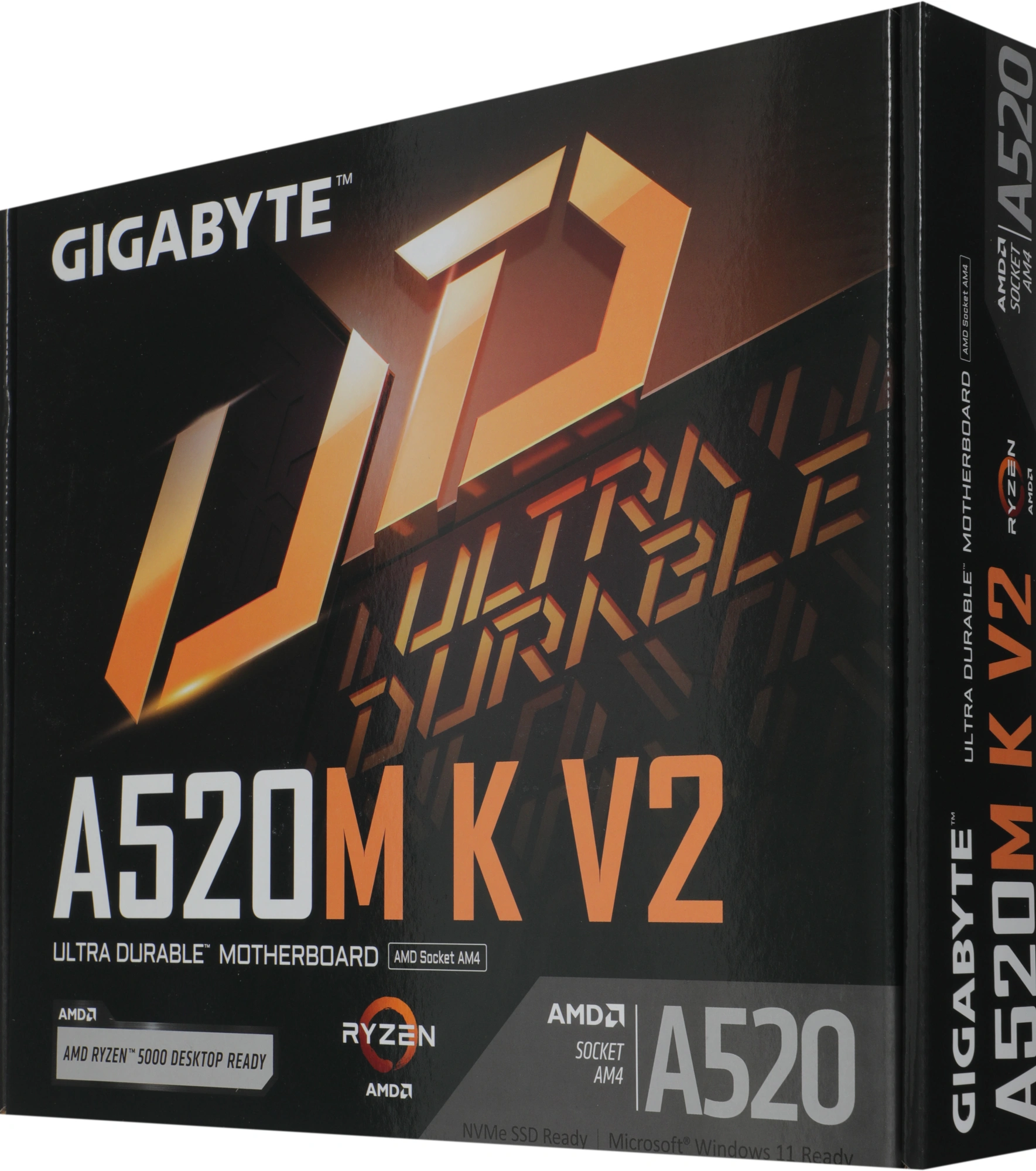 Материнская плата Gigabyte A520M K V2 Soc-AM4 AMD A520 2xDDR4 mATX AC`97 8ch(7.1) GbLAN RAID+VGA+HDMI — миниатюра 17