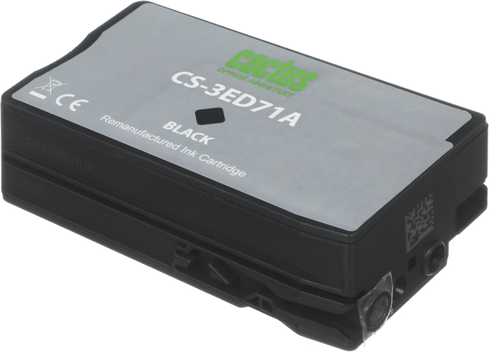 Картридж струйный Cactus CS-3ED71A 712 черный (80мл) для HP DJ T230/T630/T650 с чипом — миниатюра 8