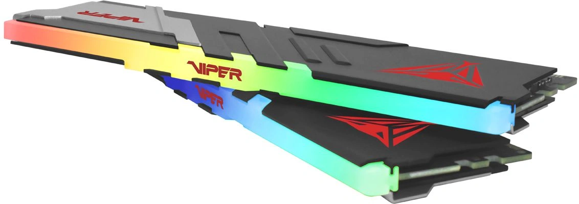 Память DDR5 2x16GB 6800MHz Patriot PVVR532G680C34K Viper Venom RGB RTL Gaming PC5-54400 CL34 DIMM UDIMM 288-pin 1.4В kit с радиатором Ret — миниатюра 4