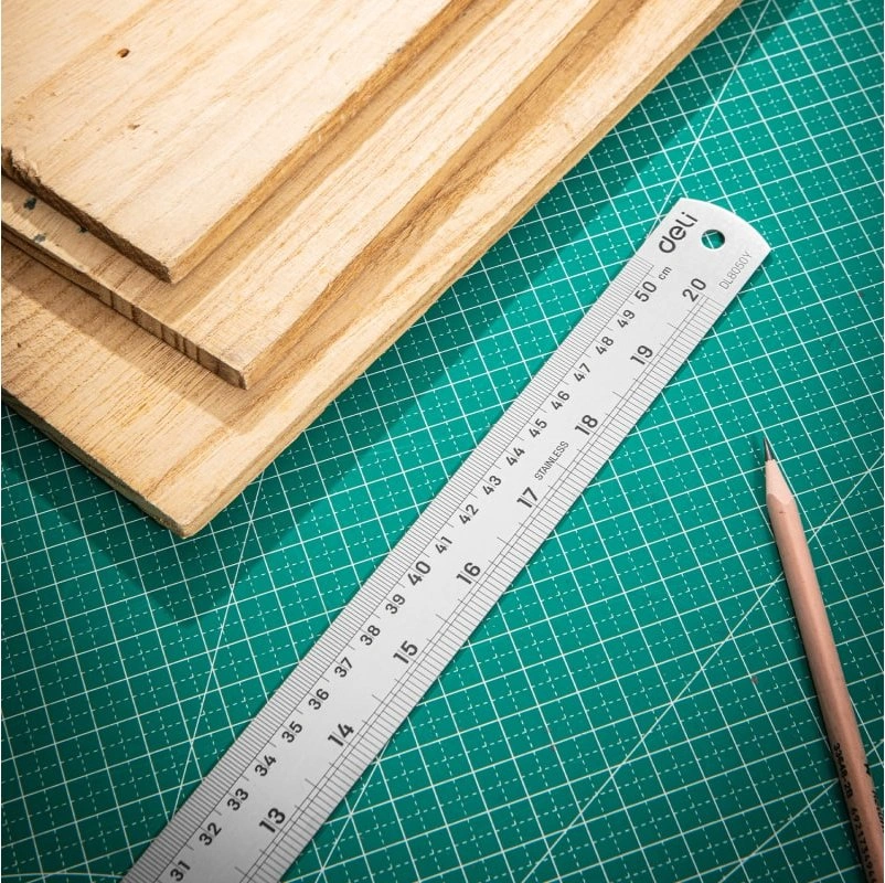 Линейка Deli DL8050Y — миниатюра 3