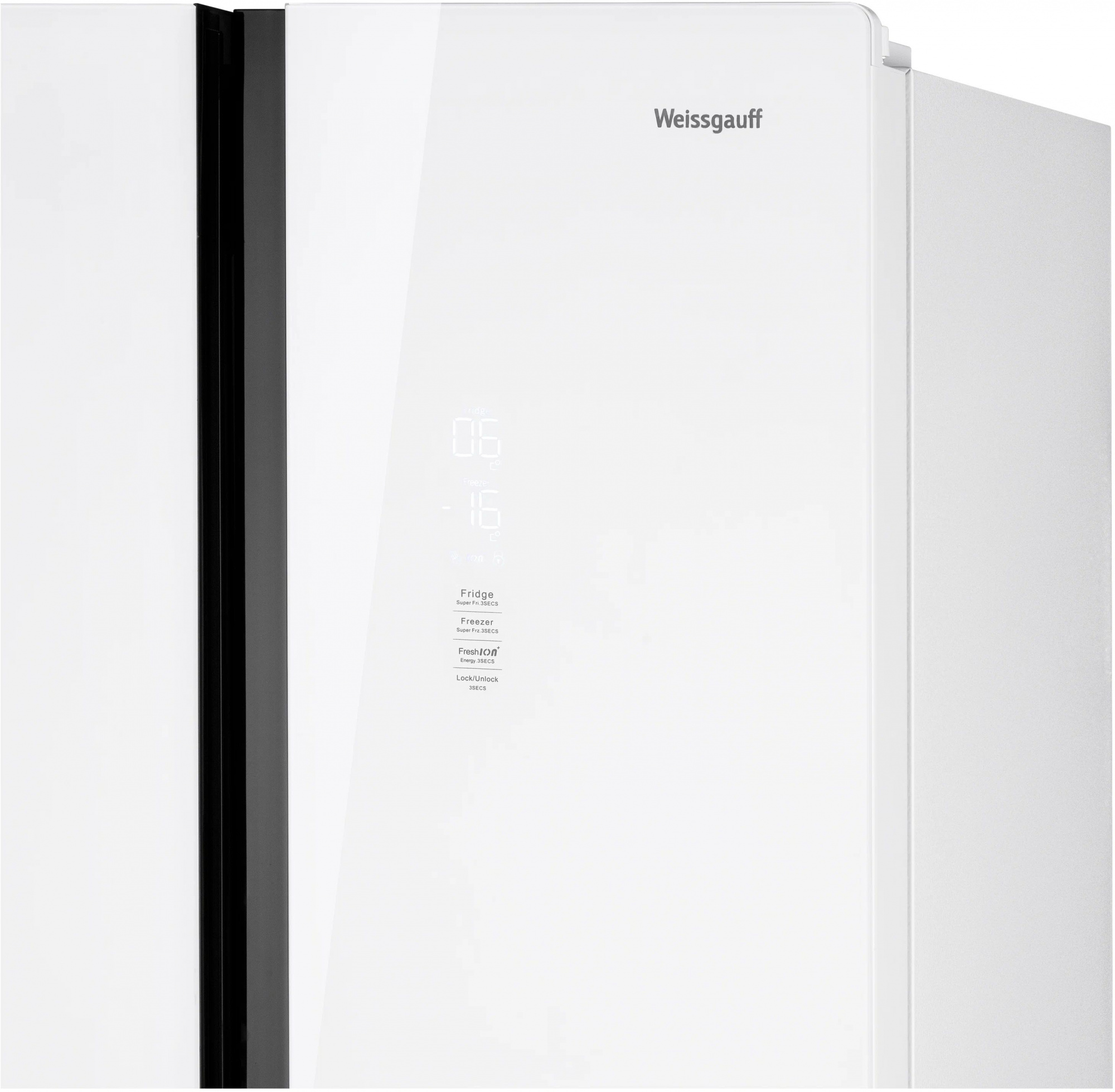 Холодильник Weissgauff WCD 450 WG NoFrost Inverter 2-хкамерн. белый инвертер — миниатюра 9