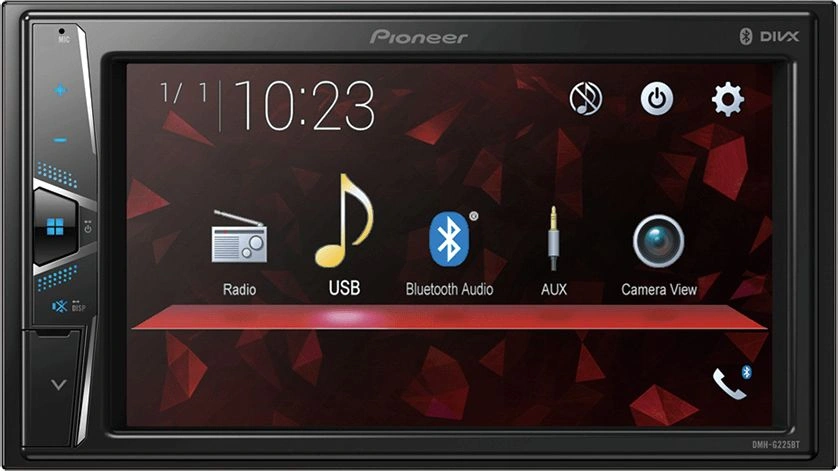 Автомагнитола Pioneer DMH-G225BT 2DIN 4x50Вт 6.2" ПДУ RDS — миниатюра 3