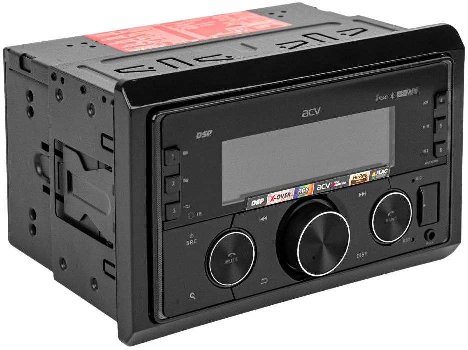 Автомагнитола ACV ADX-211BM 2DIN 4x50Вт v5.0 DSP 3 ПДУ (40189) — миниатюра 3