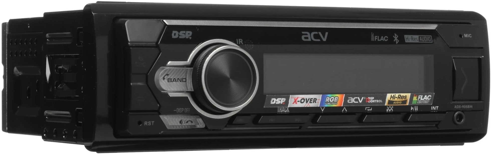 Автомагнитола ACV ADX-905BM 1DIN 4x50Вт v5.0 DSP 3 ПДУ (40305) — миниатюра 5