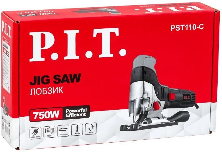 Лобзик P.I.T. PST110-C 750Вт 3100ходов/мин от электросети — миниатюра 7