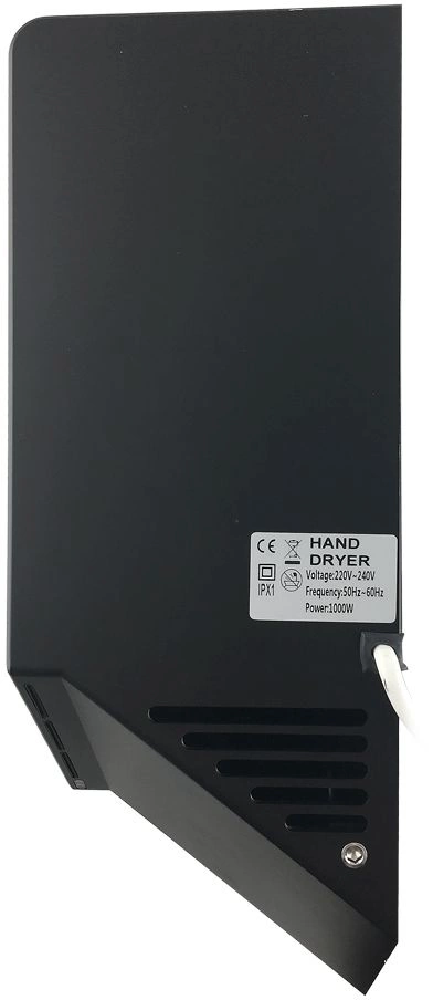 Сушилка для рук G-Teq 8860 PB 1000Вт черный — миниатюра 2