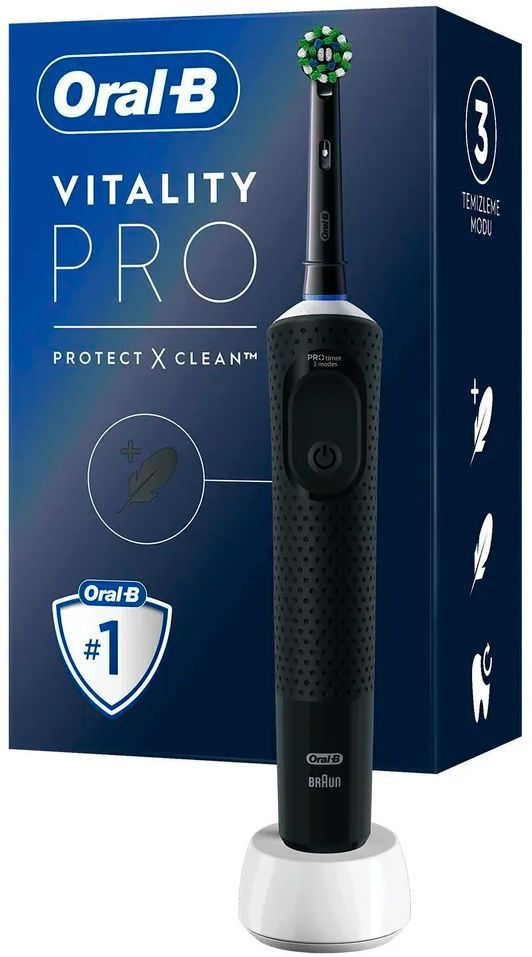Зубная щетка электрическая Oral-B Vitality Pro черный — миниатюра 3