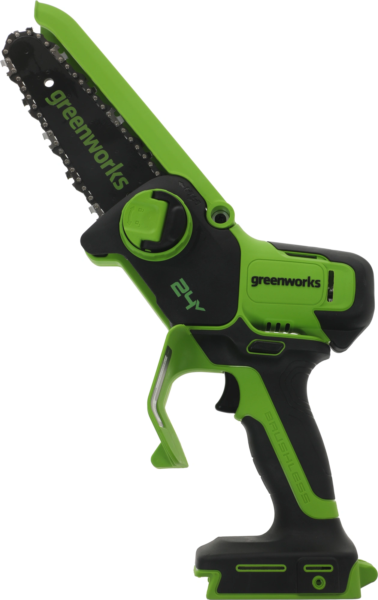 Цепная пила Greenworks GD24CSMNX аккум. 400Вт дл.шины:6" (15.2cm) (2008707) — миниатюра 4