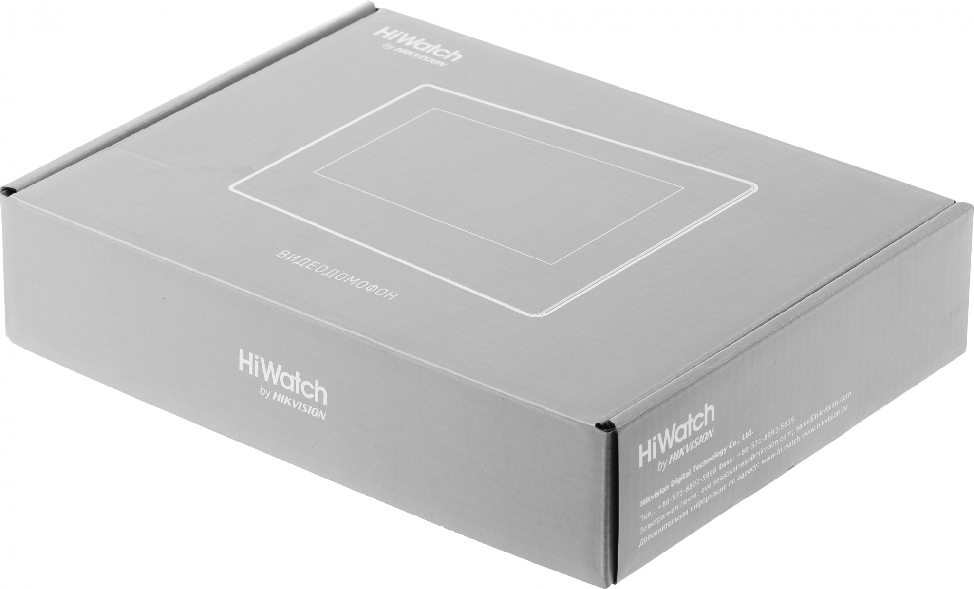 Видеодомофон HiWatch Pro VDP-H3212WB черный — миниатюра 2