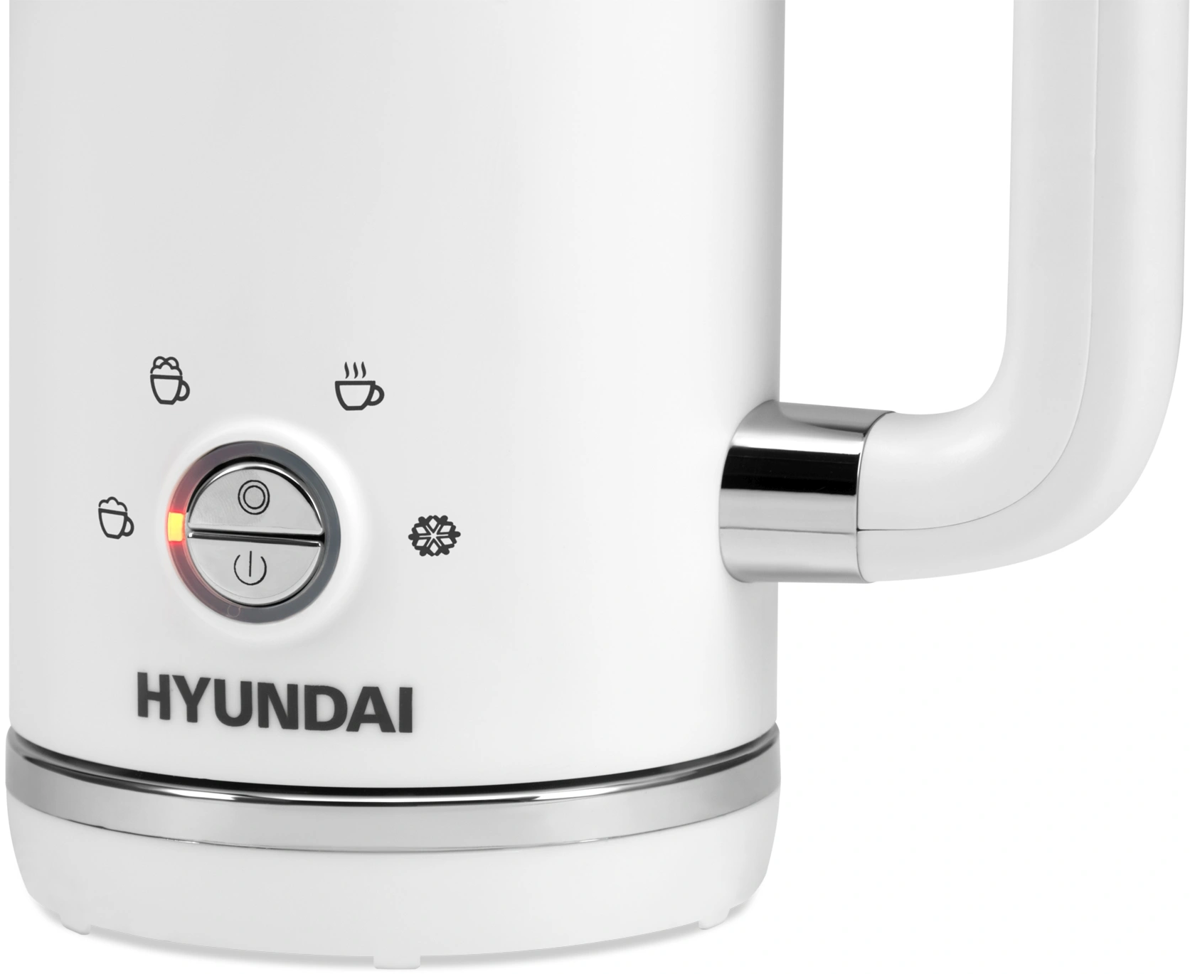 Капучинатор Hyundai HMF-P200 стационар. 300мл белый — миниатюра 9