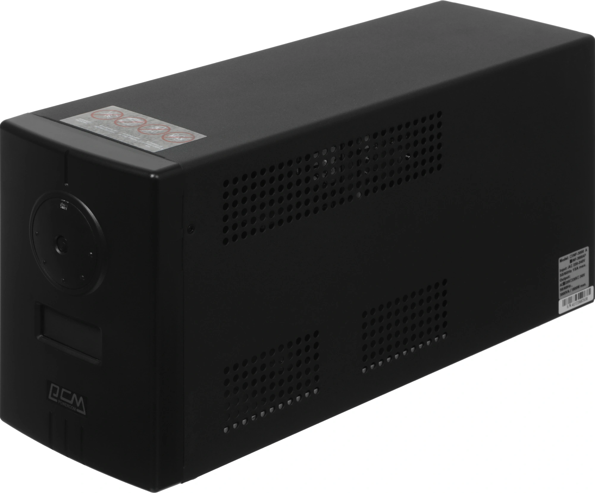 Источник бесперебойного питания Powercom Infinity INF-3000 1800Вт 3000ВА черный без батареи — миниатюра 9
