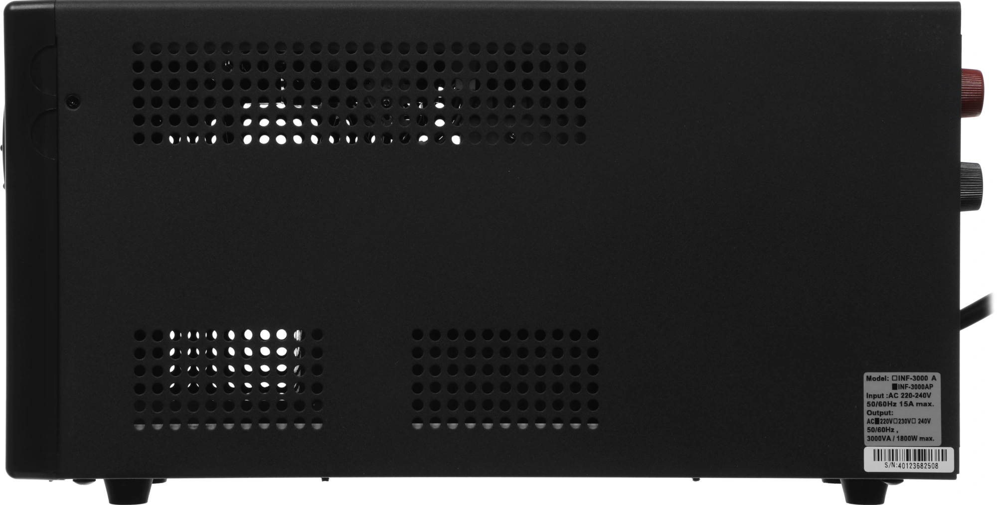 Источник бесперебойного питания Powercom Infinity INF-3000 1800Вт 3000ВА черный без батареи — миниатюра 10