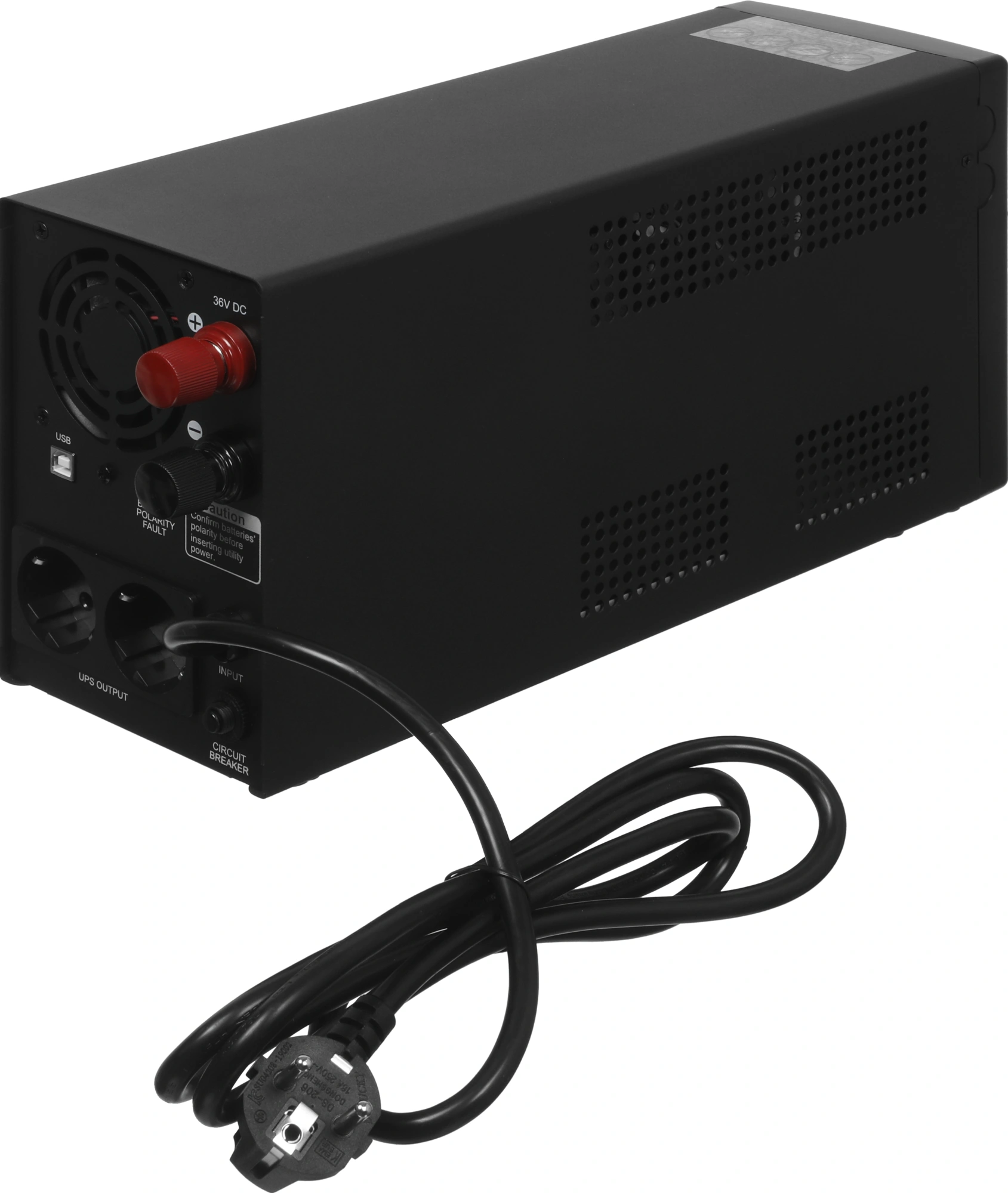 Источник бесперебойного питания Powercom Infinity INF-3000 1800Вт 3000ВА черный без батареи — миниатюра 15