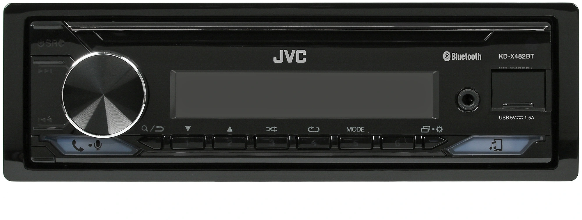 Автомагнитола JVC KD-X482BT 1DIN 4x50Вт v4.2 DSP 3 RDS — миниатюра 6