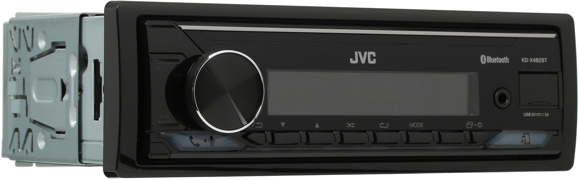 Автомагнитола JVC KD-X482BT 1DIN 4x50Вт v4.2 DSP 3 RDS — миниатюра 7