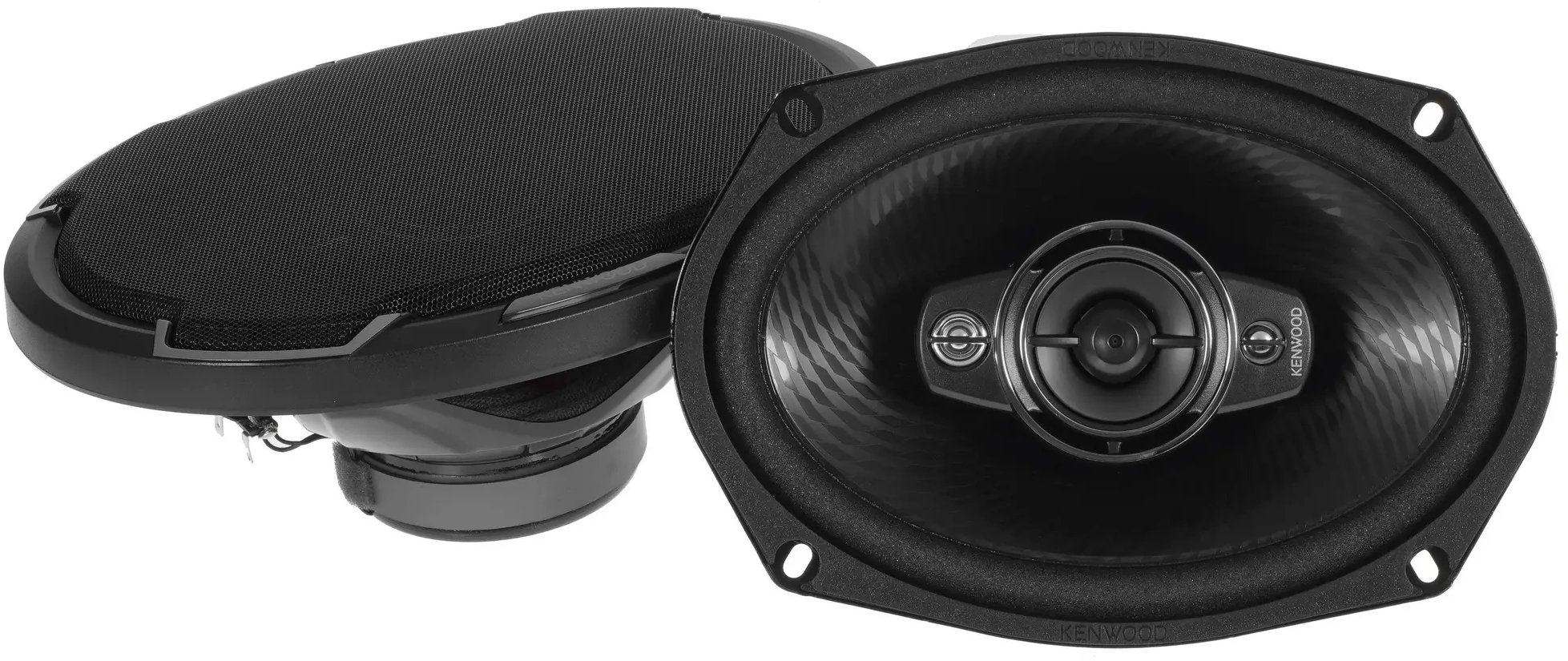 Колонки автомобильные Kenwood KFC-PS6986 600Вт 88дБ 4Ом 15x23см (6x9дюйм) (ком.:2кол.) коаксиальные четырехполосные — миниатюра 3