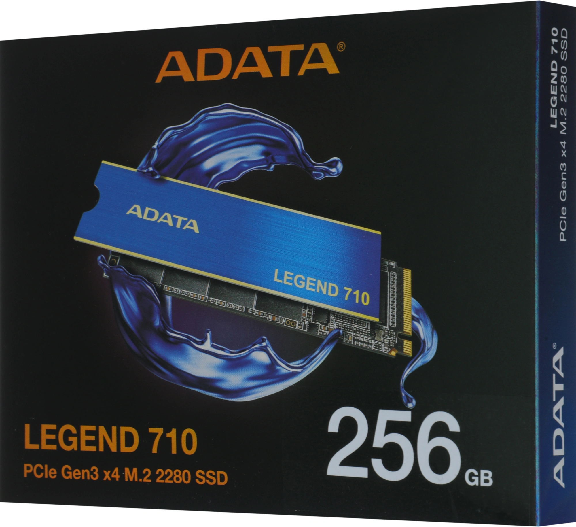 Накопитель SSD A-Data PCIe 3.0 x4 256GB ALEG-710-256GCS Legend 710 M.2 2280 — миниатюра 9