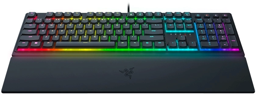 Клавиатура Razer Ornata V3 механическая черный USB Multimedia for gamer LED (подставка для запястий) (RZ03-04460800-R3R1) — миниатюра 20