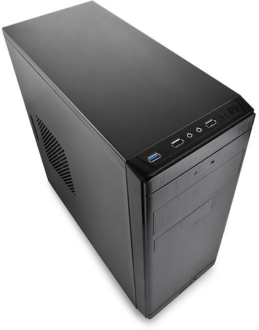 Корпус Deepcool Wave V2 черный без БП mATX 2x120mm 1xUSB2.0 1xUSB3.0 audio — миниатюра 2