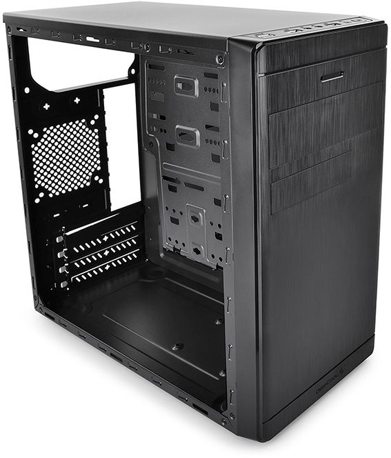 Корпус Deepcool Wave V2 черный без БП mATX 2x120mm 1xUSB2.0 1xUSB3.0 audio — миниатюра 3