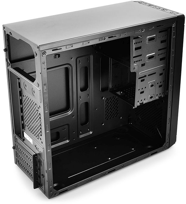 Корпус Deepcool Wave V2 черный без БП mATX 2x120mm 1xUSB2.0 1xUSB3.0 audio — миниатюра 4