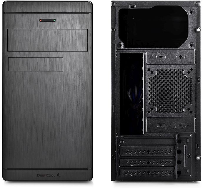 Корпус Deepcool Wave V2 черный без БП mATX 2x120mm 1xUSB2.0 1xUSB3.0 audio — миниатюра 7