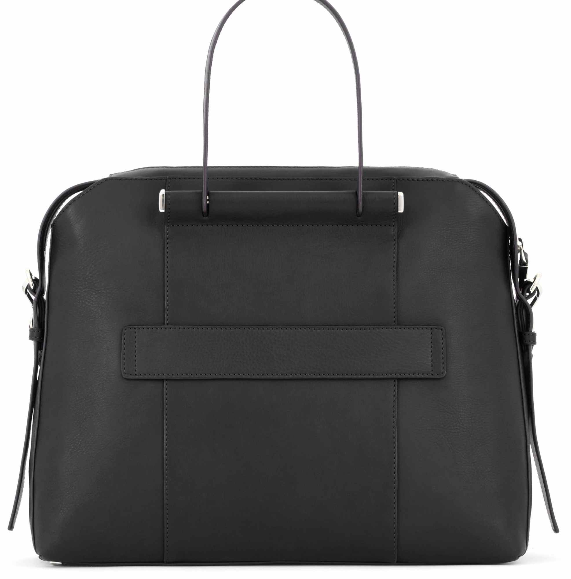 Сумка женская Piquadro Circle CA4577W92/N с отделением для ноутбука 14" черная натур.кожа — миниатюра 2