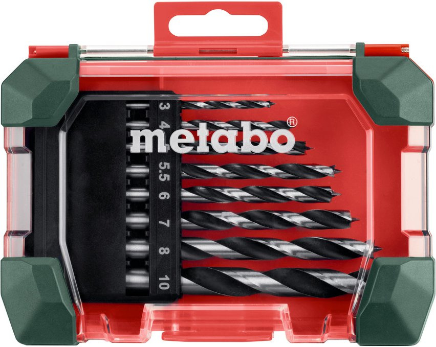 Набор сверл Metabo 626705000 по дереву (8пред.) для дрелей — миниатюра 2