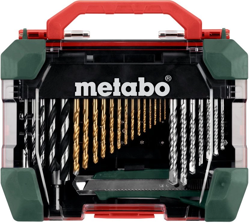Набор бит и сверл Metabo 626707000 по мет/камн/дер (55пред.) для шуруповертов/дрелей — миниатюра 3