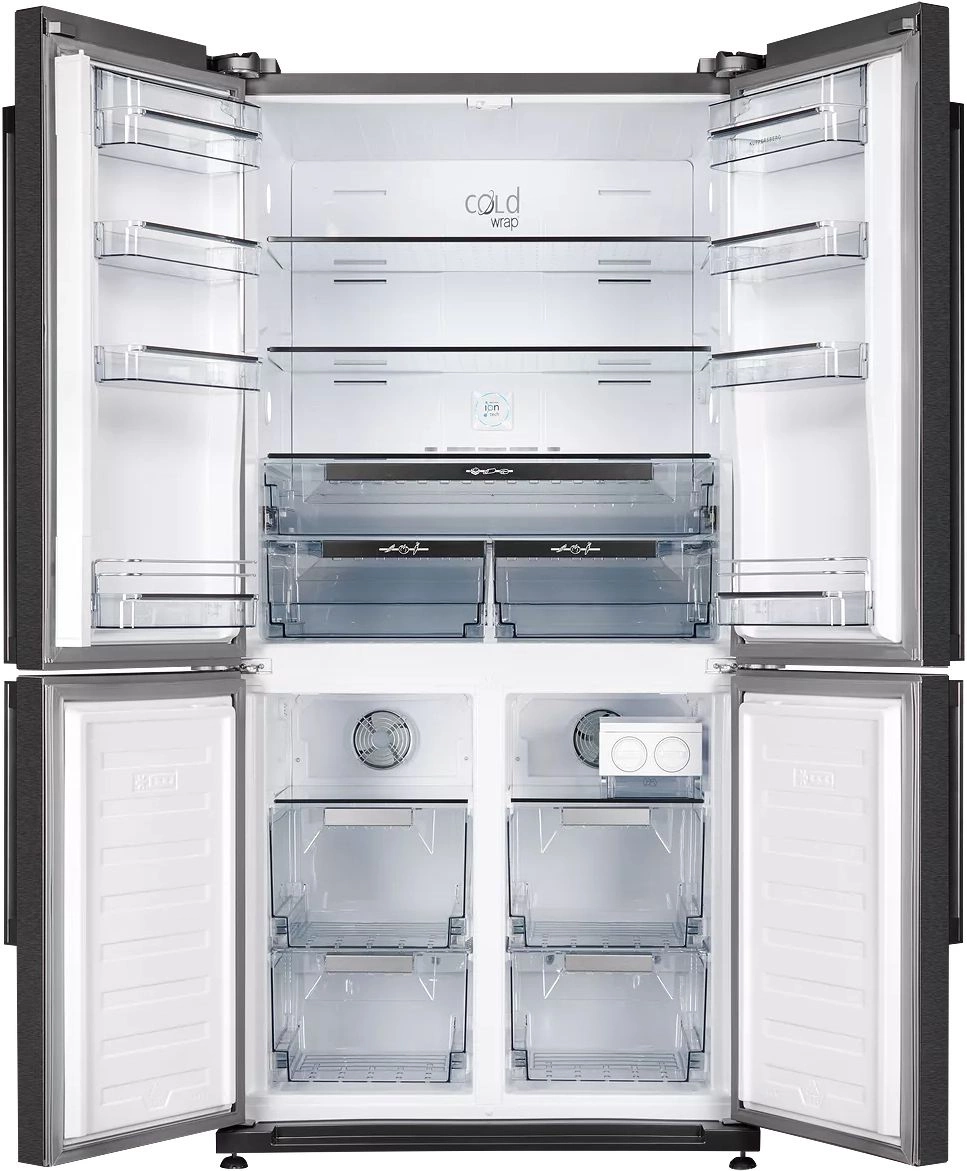 Холодильник Kuppersberg NMFV 18591 DX 3-хкамерн. темный металл — миниатюра 3