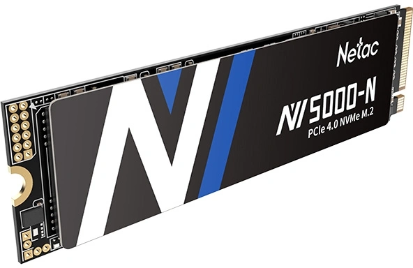 Накопитель SSD Netac PCIe 4.0 x4 500GB NT01NV5000N-500-E4X NV5000-N M.2 2280 — миниатюра 2