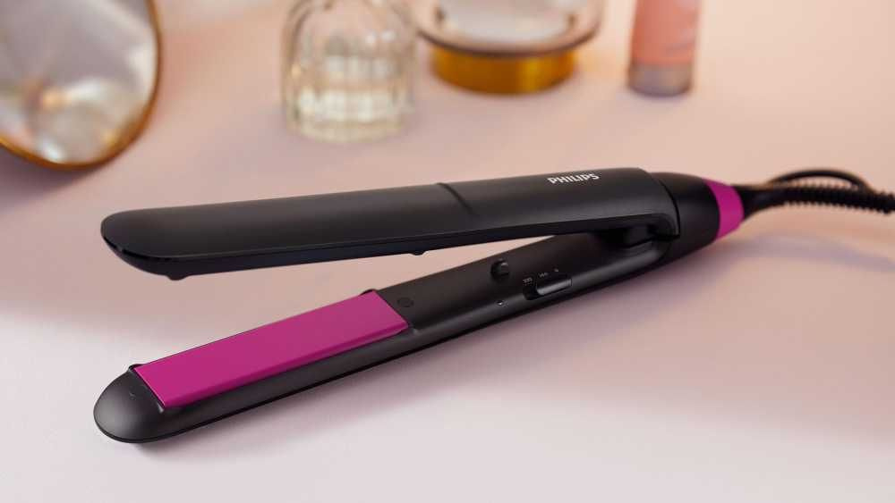 Выпрямитель Philips BHS375/00 черный макс.темп.:220С покрытие:керамико-кератиновое — миниатюра 3