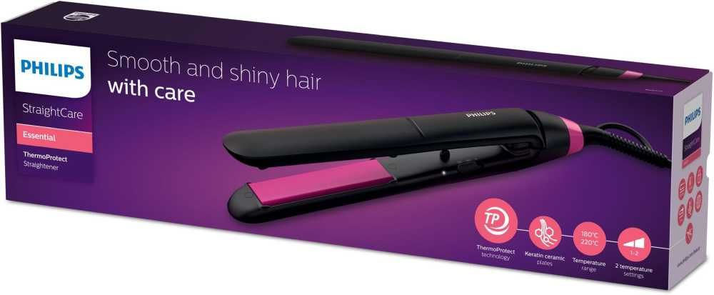 Выпрямитель Philips BHS375/00 черный макс.темп.:220С покрытие:керамико-кератиновое — миниатюра 8