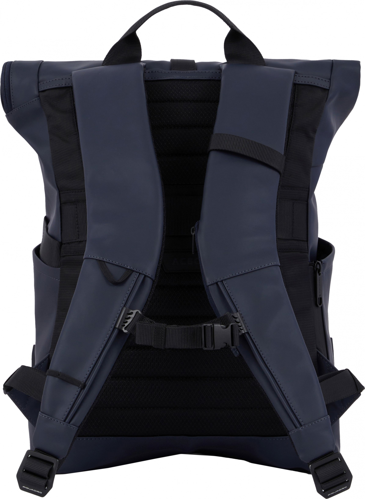 Рюкзак Piquadro Corner 2.0 CA6291C2OW/BLU роллтоп синий полиуретан/полиэстер — миниатюра 3