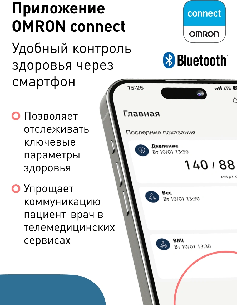 Тонометр автоматический Omron M4 Intelli IT — миниатюра 17