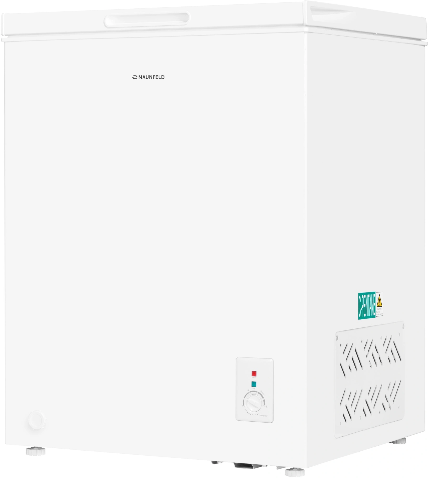 Морозильный ларь Maunfeld MFL150W белый 65Вт — миниатюра 11