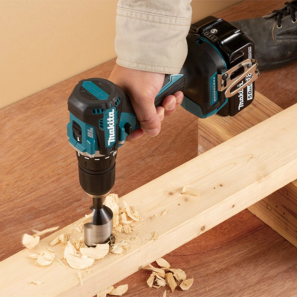 Дрель-шуруповерт Makita DDF487Z аккум. патрон:быстрозажимной — миниатюра 7