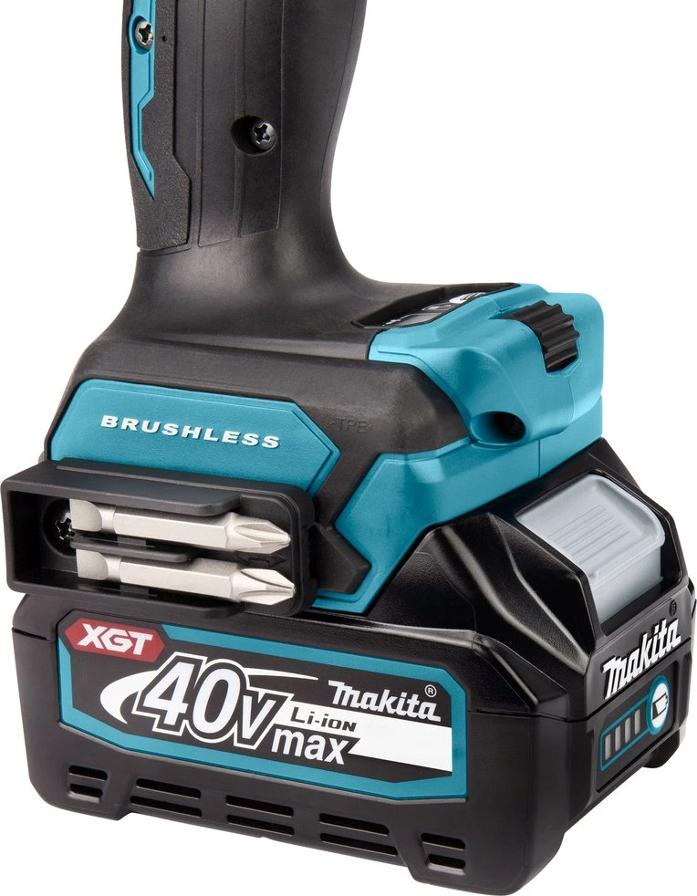 Дрель-шуруповерт Makita DF001GD201 аккум. патрон:быстрозажимной (кейс в комплекте) — миниатюра 11