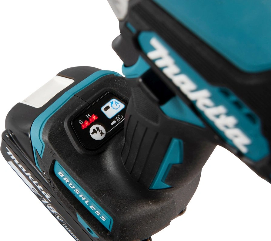 Шуруповерт Makita DTD157RTJ аккум. патрон:квад.1/4" (кейс в комплекте) — миниатюра 7