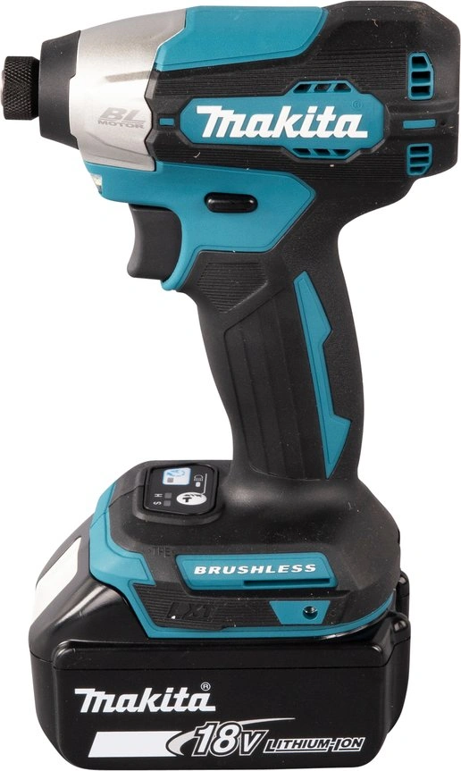 Шуруповерт Makita DTD157RTJ аккум. патрон:квад.1/4" (кейс в комплекте) — миниатюра 2