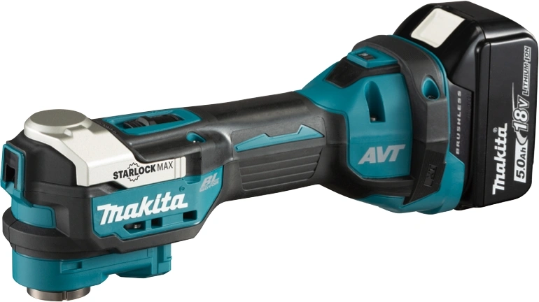 Многофункциональный инструмент Makita DTM52RTJX1 синий/черный — миниатюра 14