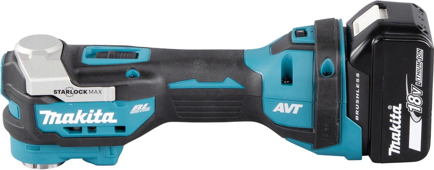 Многофункциональный инструмент Makita DTM52RTJX1 синий/черный — миниатюра 5