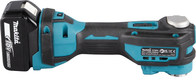 Многофункциональный инструмент Makita DTM52RTJX1 синий/черный — миниатюра 3